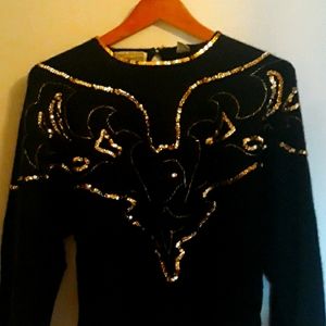 Vtg 80's Wool Sweater